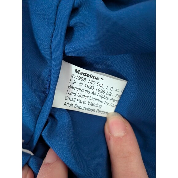 RARE VINTAGE JUMBO 32" Madeline Doll 1998 Floppy Plush Almas Designs DIC - Picture 5 of 7